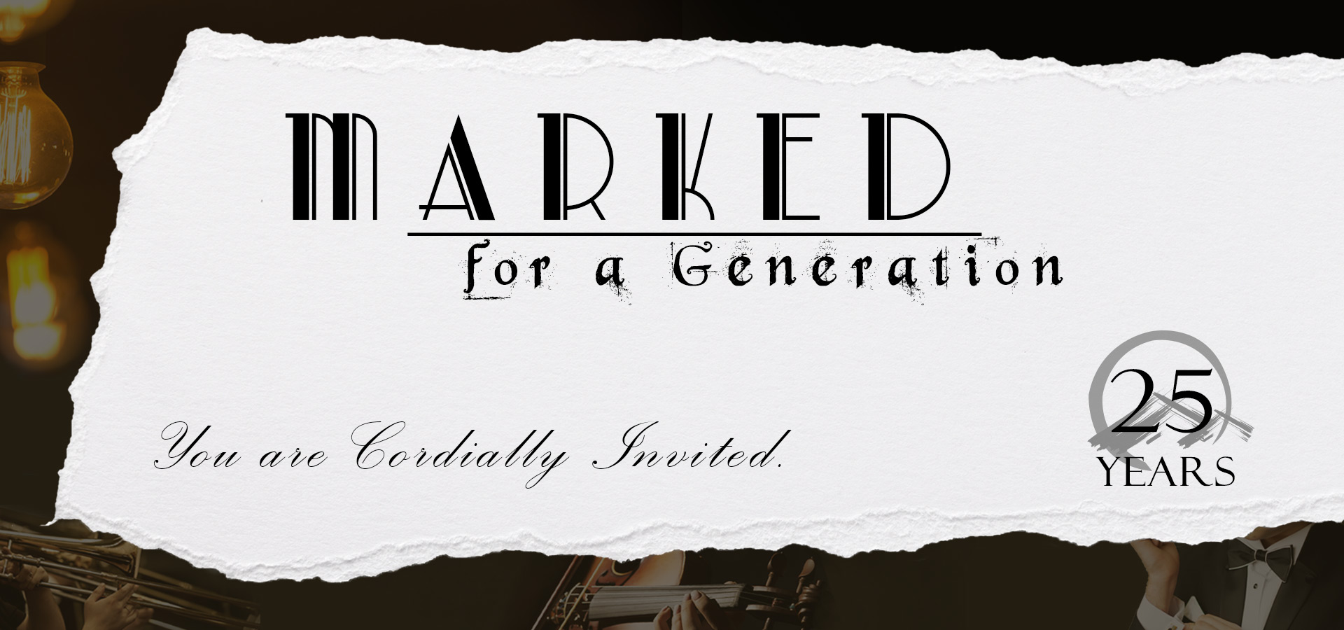 Marked for a Generation - New Horizon 25th Anniversary