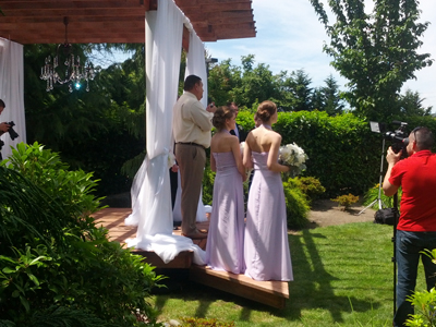 Outdoor Wedding at New Horizon