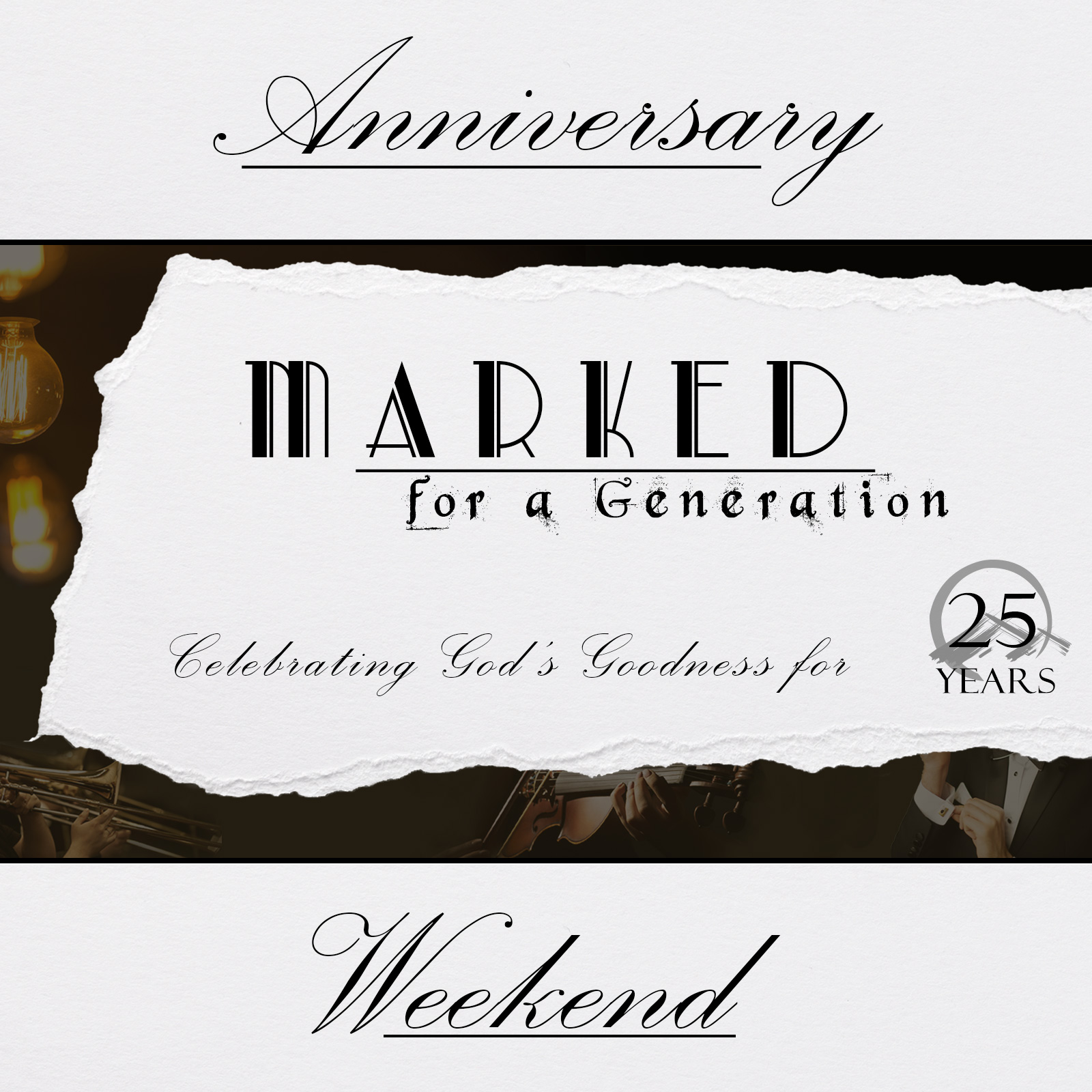 Marked for a Generation - Anniversary Evening